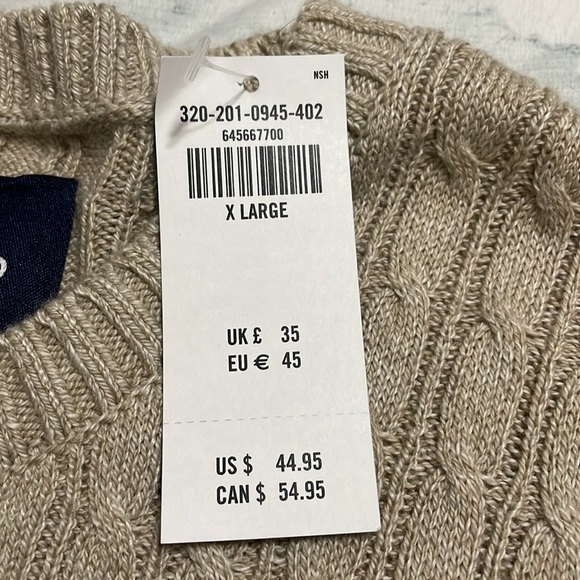 Unisex knitted Sweater EUC - Picture 4 of 5